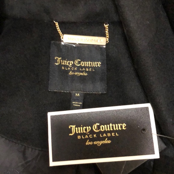 NWT JUICY COUTURE Oversizes Pea Coat Jacket - Picture 6 of 6